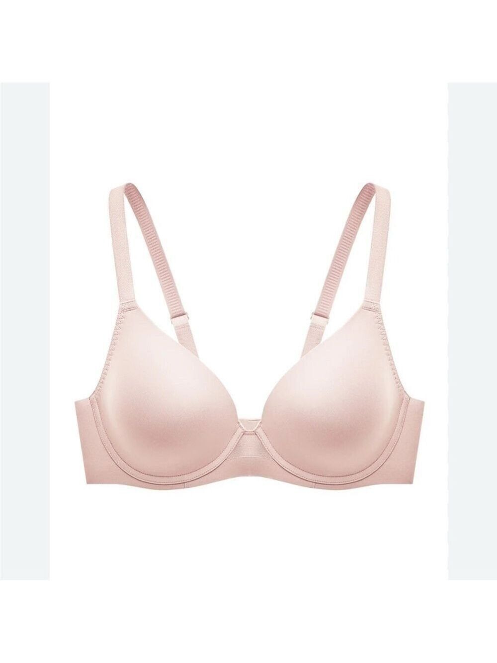 Understance Mesh Contour FlexWire Plunge Bra NWT powder pink 38B